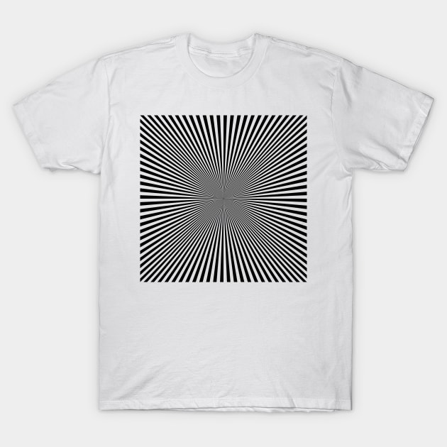 Crazy Optical Illusion T-Shirt by SandraKC